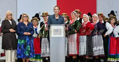 Podkarpacki wieniec zwyciężył w konkursie podczas Dożynek Prezydenckich